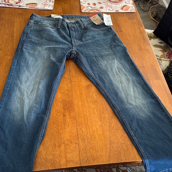 Levi's Men's Dark Blue Slim Jeans - Picture 1 of 5